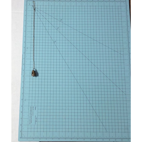 Yellow Stone Pendant Silver Chain Necklace NWOT - Picture 3 of 3